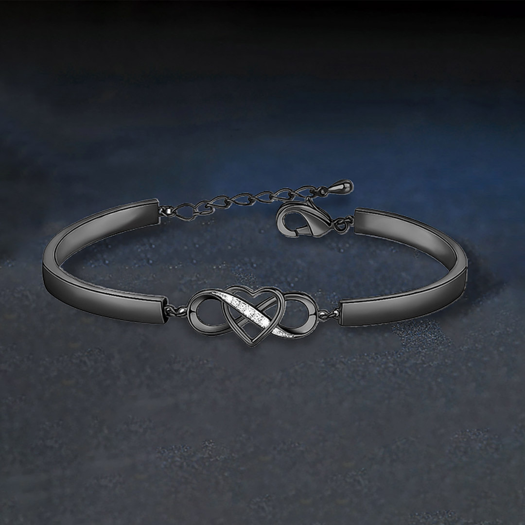 For Friend - Not Sisters By Blood But Sisters By Heart Infinity Bracelet-37bracelet