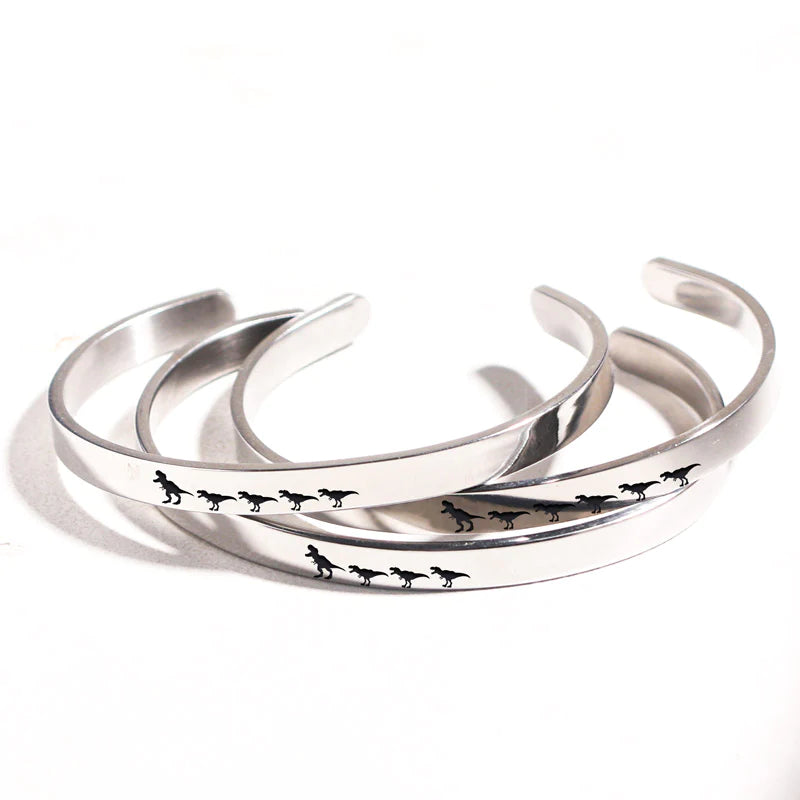 For Mom - Mama  Dinosaur Bracelet