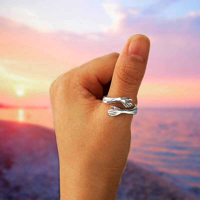For Daughter - I Squeezed This Hug Ring Really Tight And Filled It With My Love And Light Hug Ring-37bracelet
