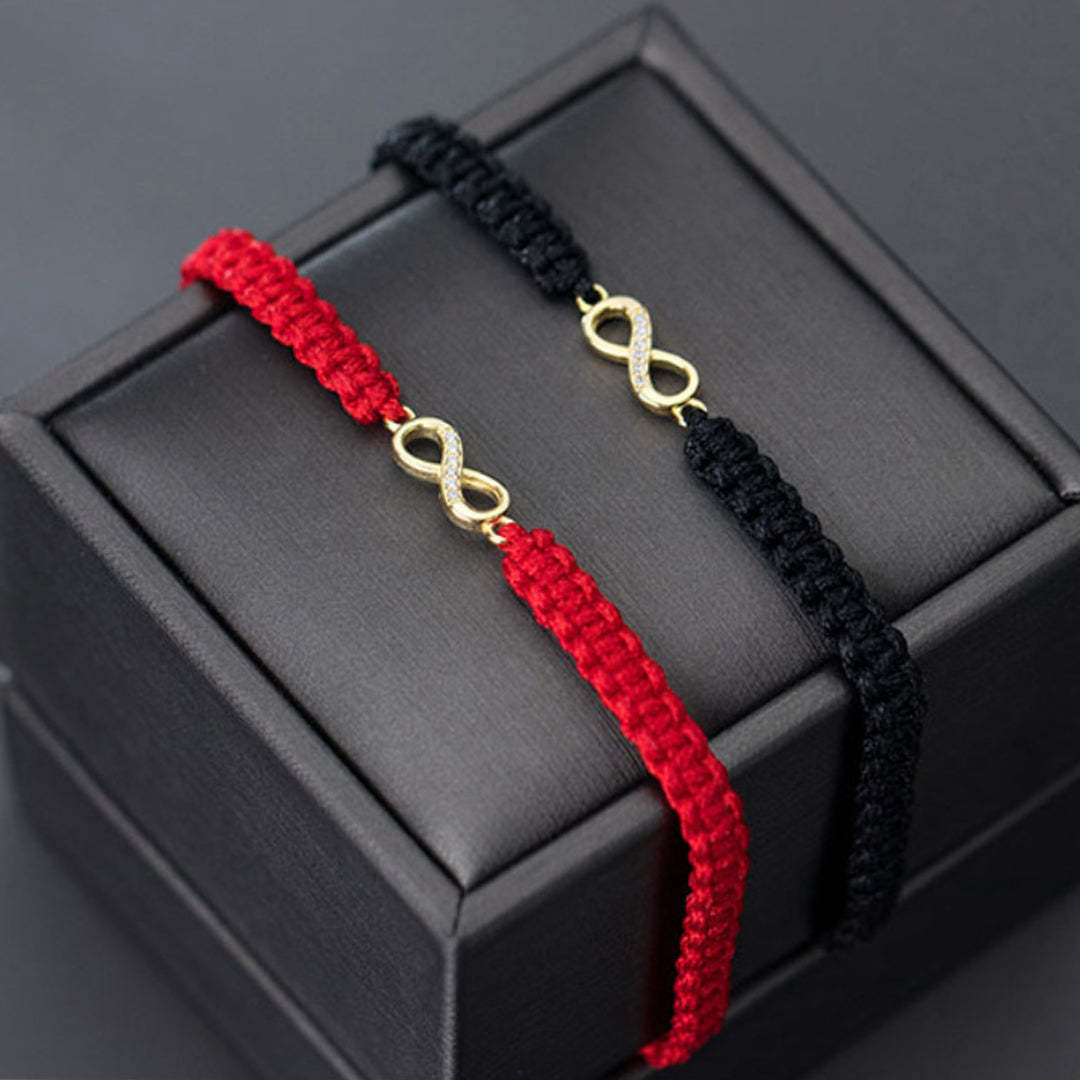 For Anyone - I Love You Until Infinity Runs Out Infinity Braided Bracelet-37bracelet