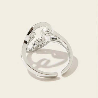 Face Design Ring-37bracelet