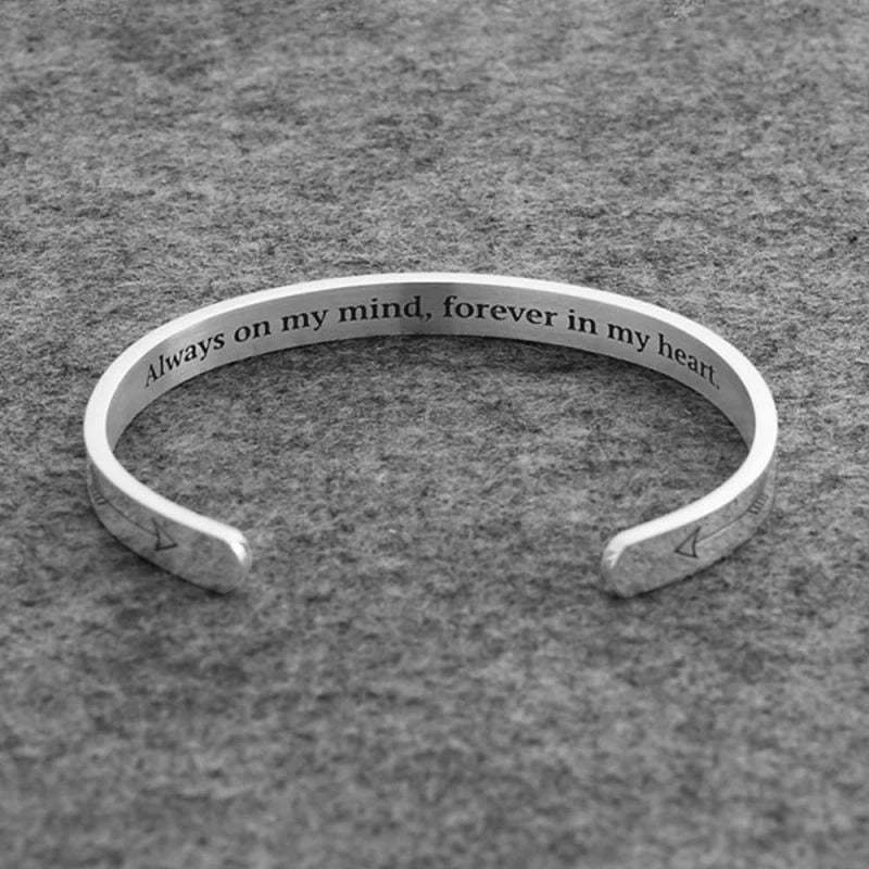 Always On My Mind Forever In My Heart Bracelet