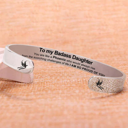 For Daughter- I Am So Proud Of You Pheonix Bracelet-37bracelet