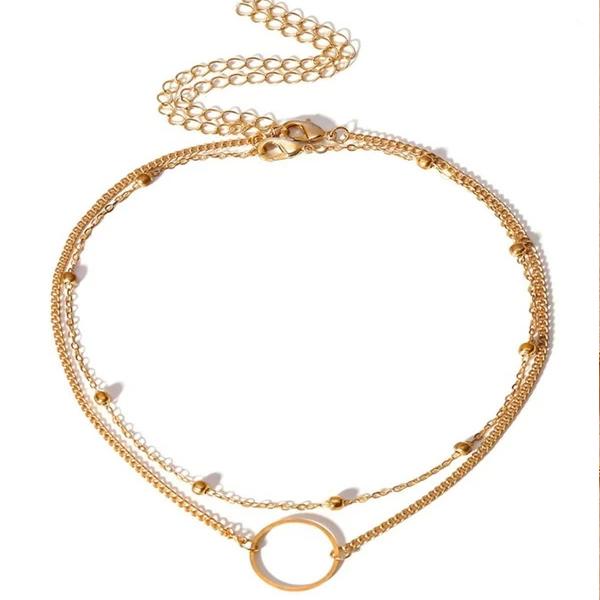 Circle Detail Choker-37bracelet