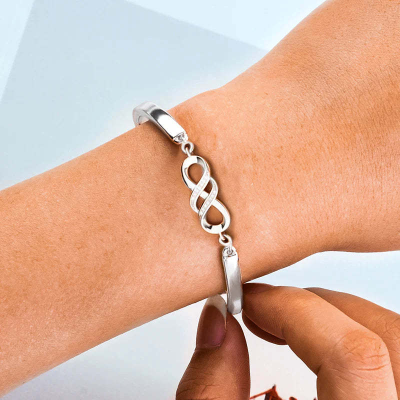 For Granddaughter - That You Will Never Lose You Either Win Or Learn Infinity Bracelet-37bracelet