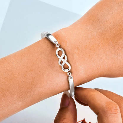For Granddaughter - That You Will Never Lose You Either Win Or Learn Infinity Bracelet-37bracelet