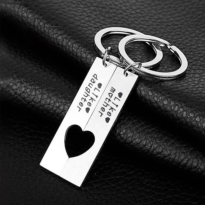 For MOM - Mother And Daughter Keychain-37bracelet