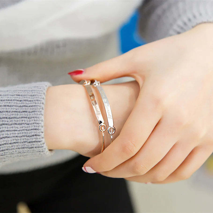 Believe In Yourself Buckle Bracelet-37bracelet