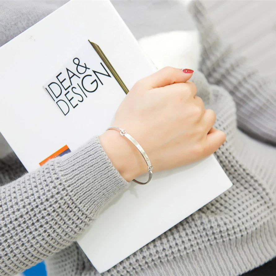Believe In Yourself Buckle Bracelet-37bracelet