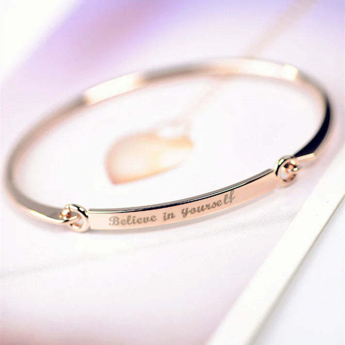 Believe In Yourself Buckle Bracelet-37bracelet