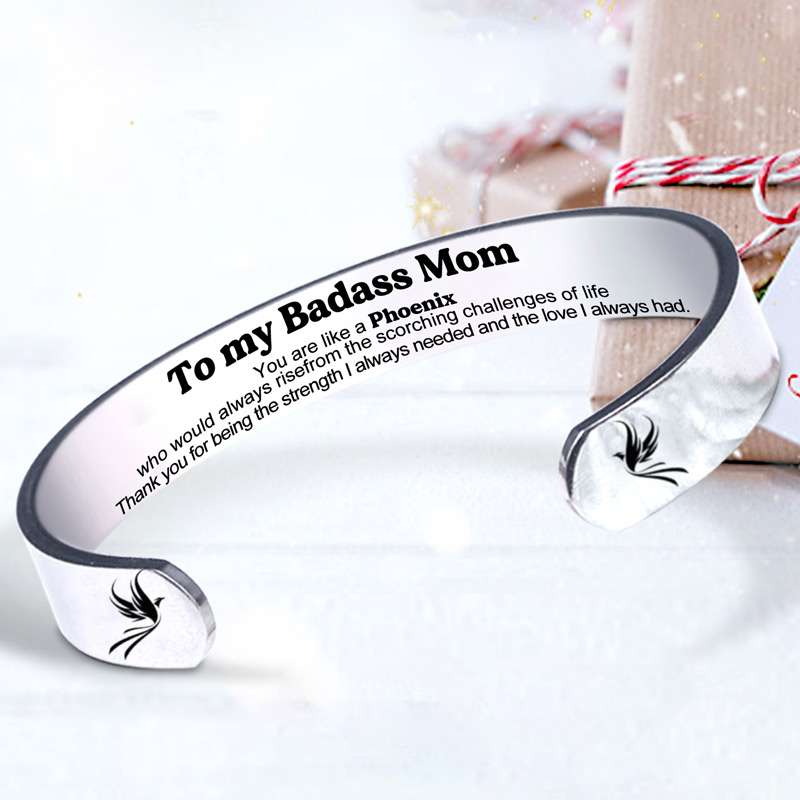 For Mother - You Are Like A Phoenix Pheonix Bold Bracelet