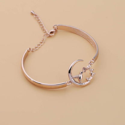 For Graduation - You'll Never Know How Far You Can Fly Hummingbird Bracelet