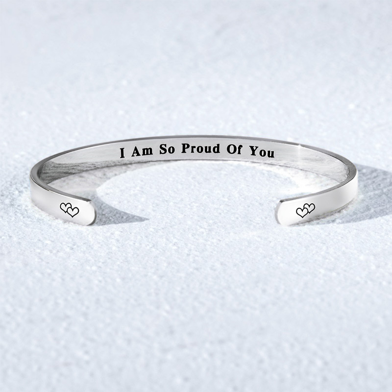 For Daughter - I'm So Proud Of You Love you Bracelet