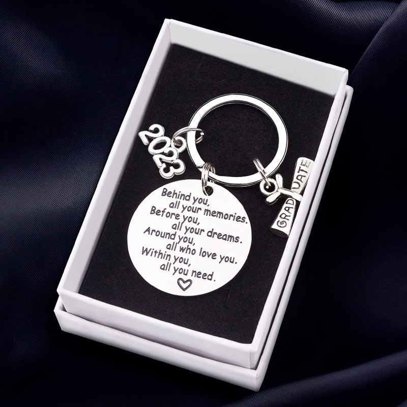 All your Dreams Graduation Certificate Keychain