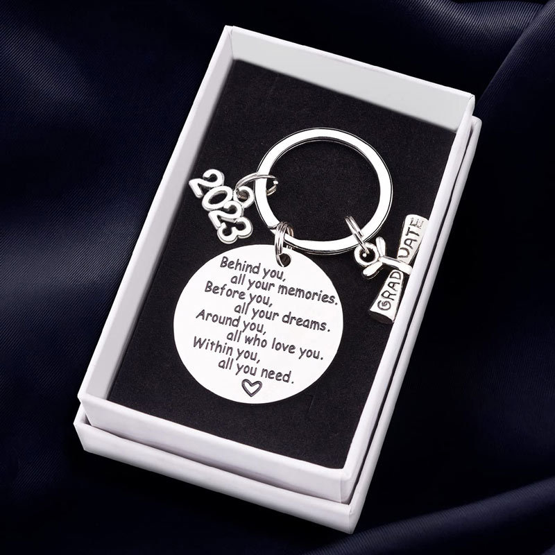 All your Dreams Graduation Certificate Keychain