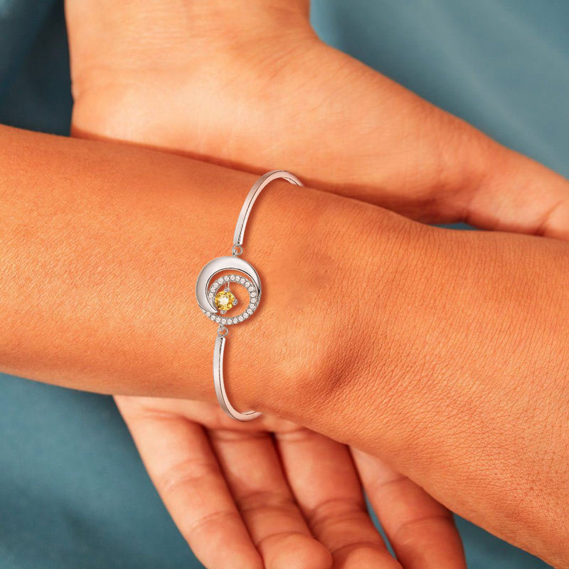 For Daughter - You Are The Most SPECIAL STAR In The Universe Moon And Star Bracelet