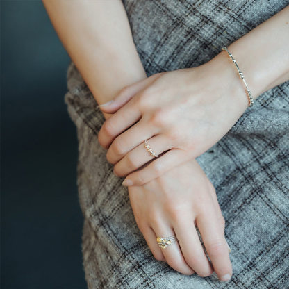 I Love You Morse Code Bracelet