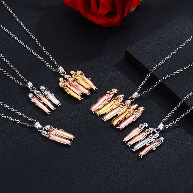 For Sister - A Sister Is God's Way Of Making Sure We Never Walk Alone Sister Necklace