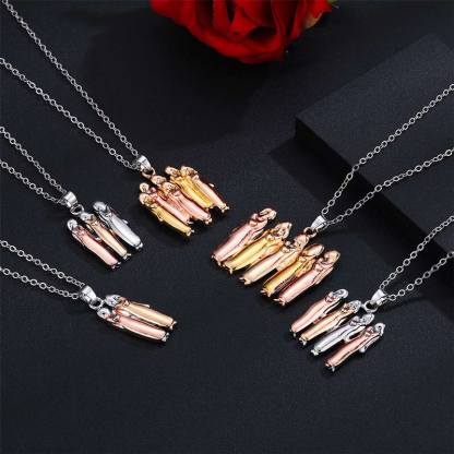 For Sister - A Sister Is God's Way Of Making Sure We Never Walk Alone Sister Necklace