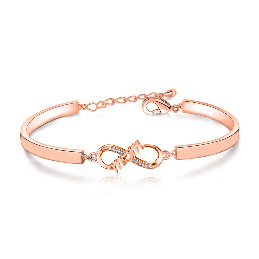 For Mother - I Love You Until Infinity Runs Out Infinity Bracelet