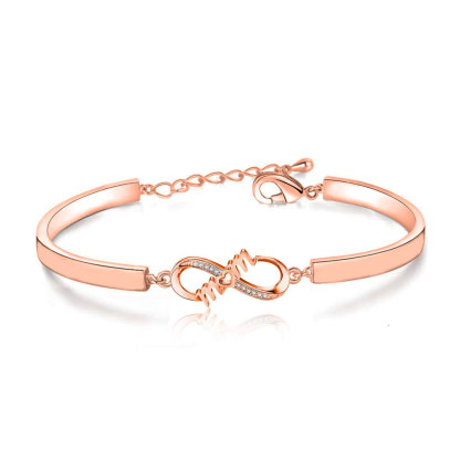 For Mother - I Love You Until Infinity Runs Out Infinity Bracelet