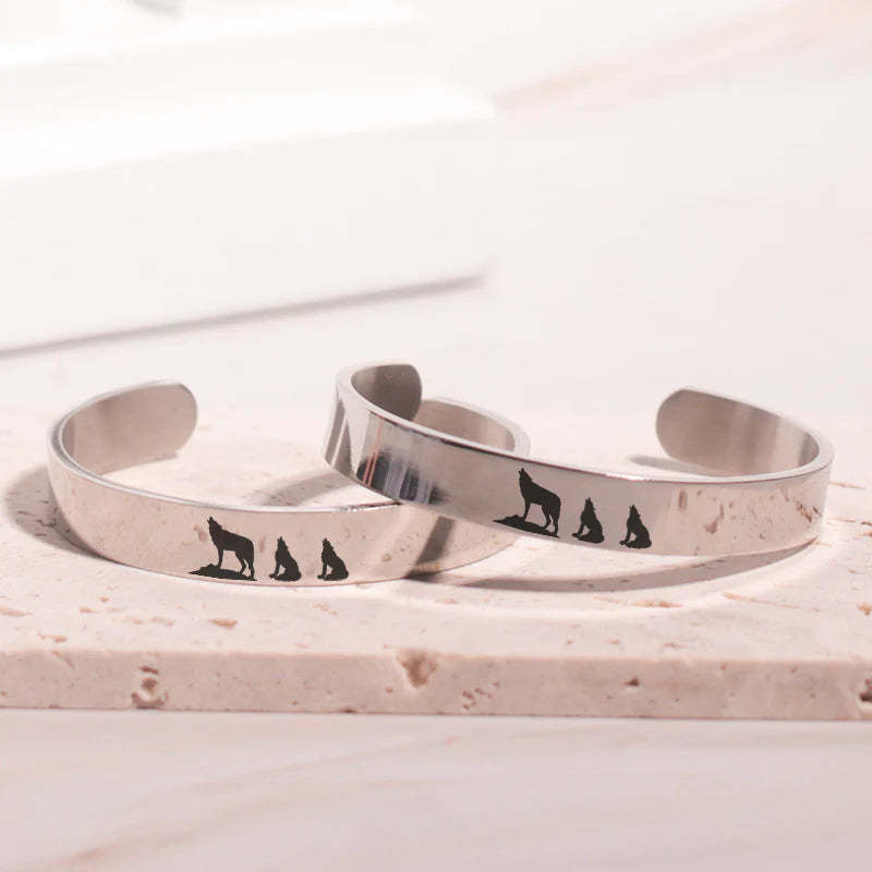For Mom - Mama Wolf Bracelet