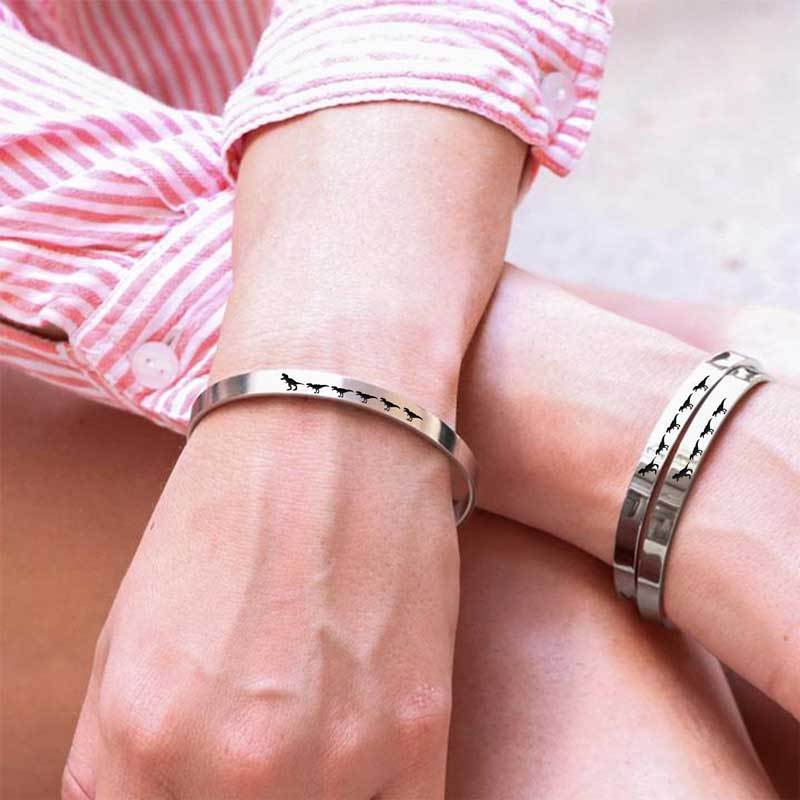 For Mom - Mama Dinosaur Bracelet