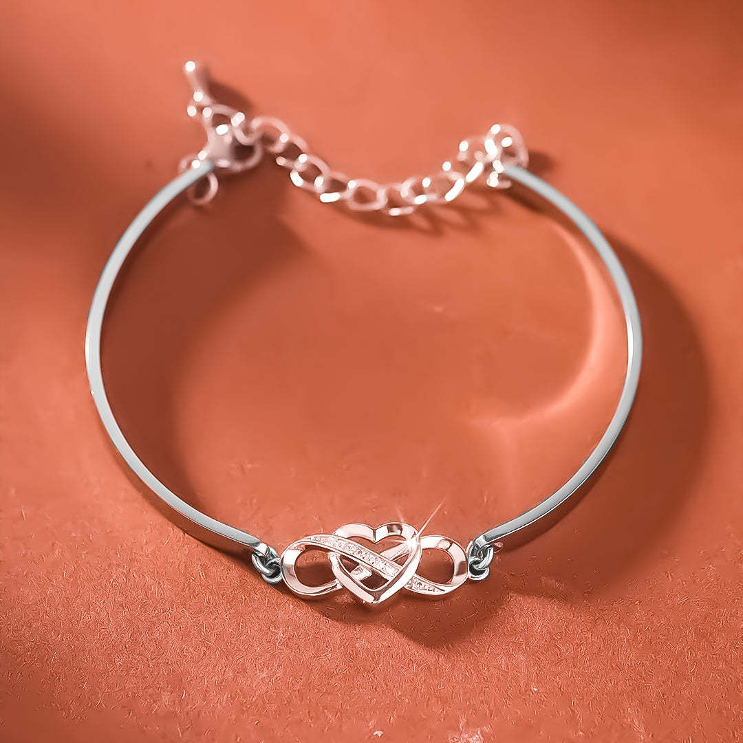For Daughter- I Am Always With You Infinity Bracelet-37bracelet