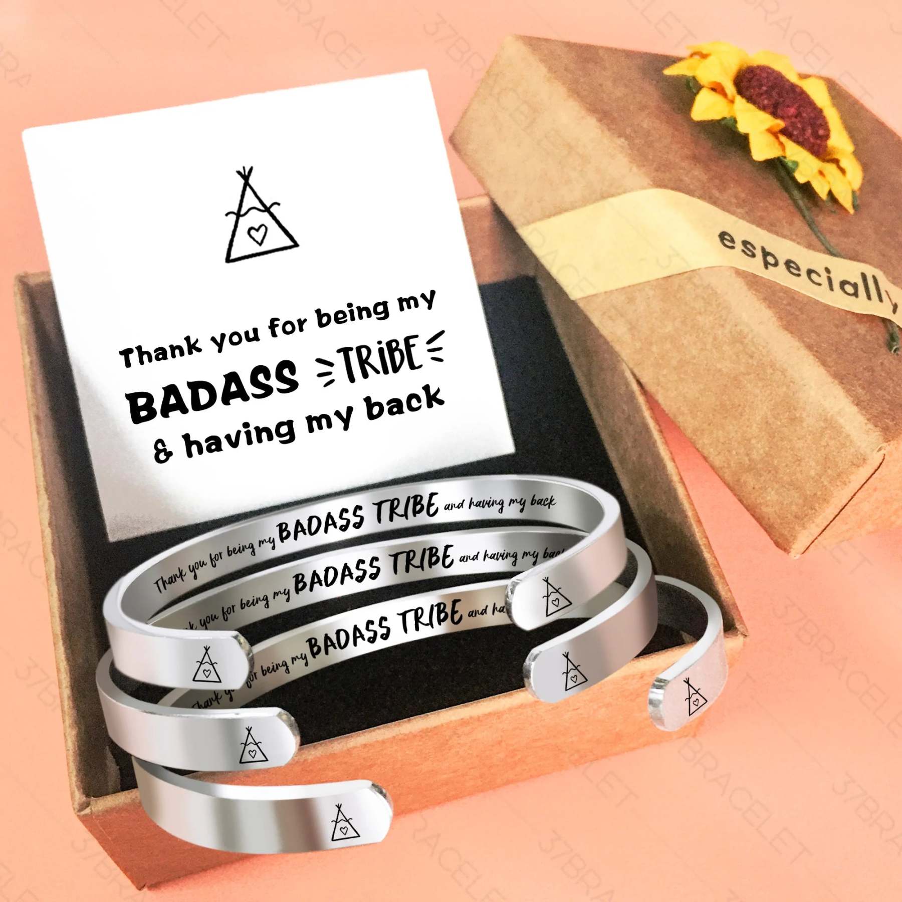 For Friends - Badass Tribe Cuff Bracelet-37bracelet