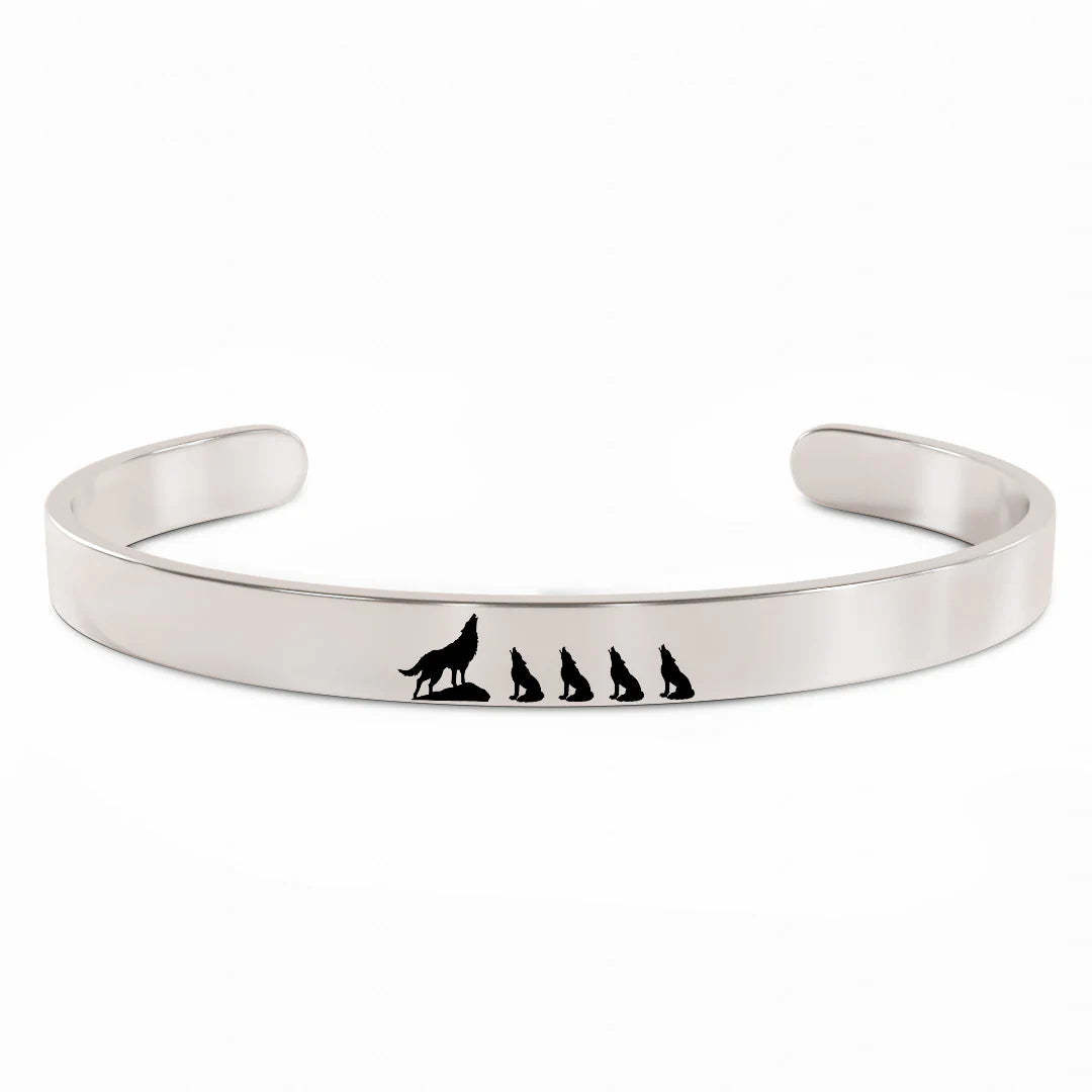 For Mom - Mama Wolf Bracelet
