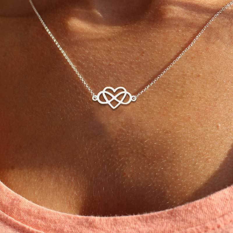 Infinity Heart Necklace