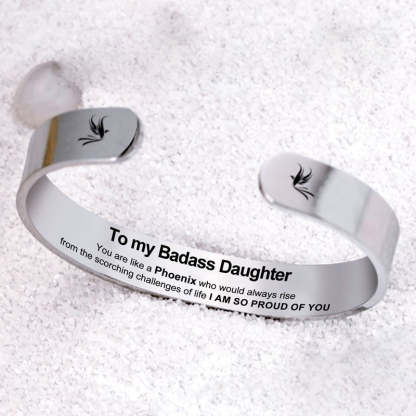 For Daughter- I Am So Proud Of You Pheonix Bracelet-37bracelet