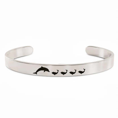 For Mom - Mama  Dolphin Bracelet