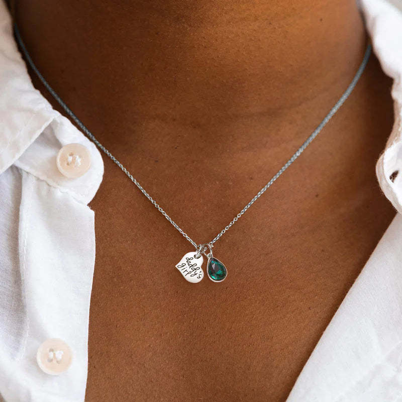 For Dad - Daddy's Girl Necklace and Keychain Set-37bracelet