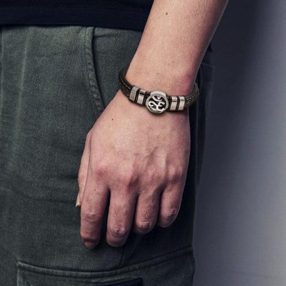 Breathe in Breathe out Move on OM Bracelet-37bracelet