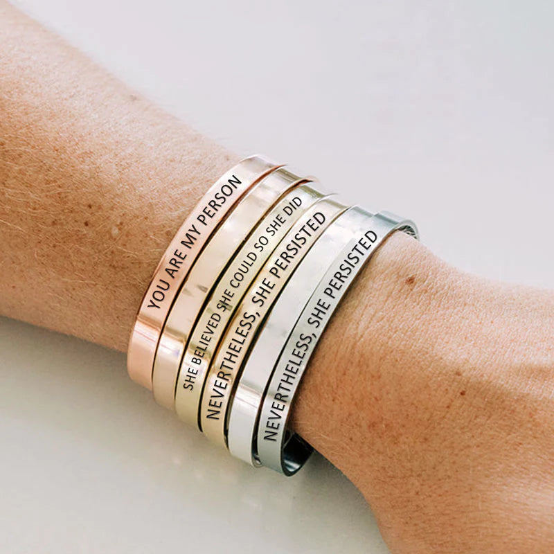 Nevertheless, She Persisted Bracelet