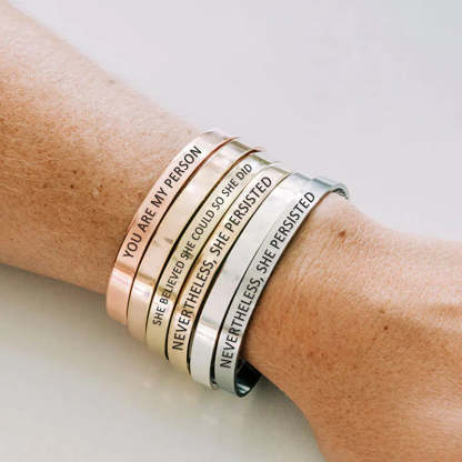 Nevertheless, She Persisted Bracelet