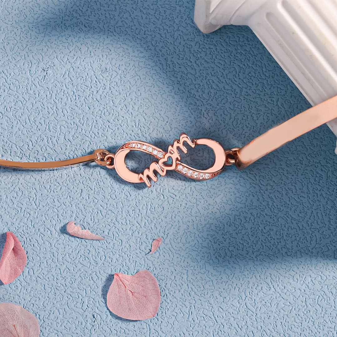 For Mother - I Love You Until Infinity Runs Out Infinity Bracelet