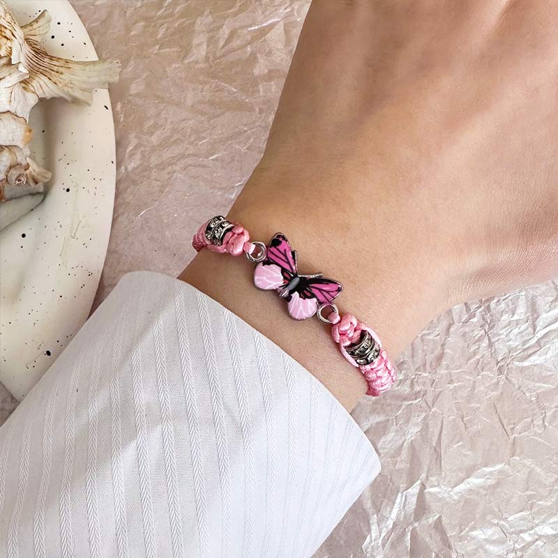 She Believed She Could So She Did Butterfly Bracelet