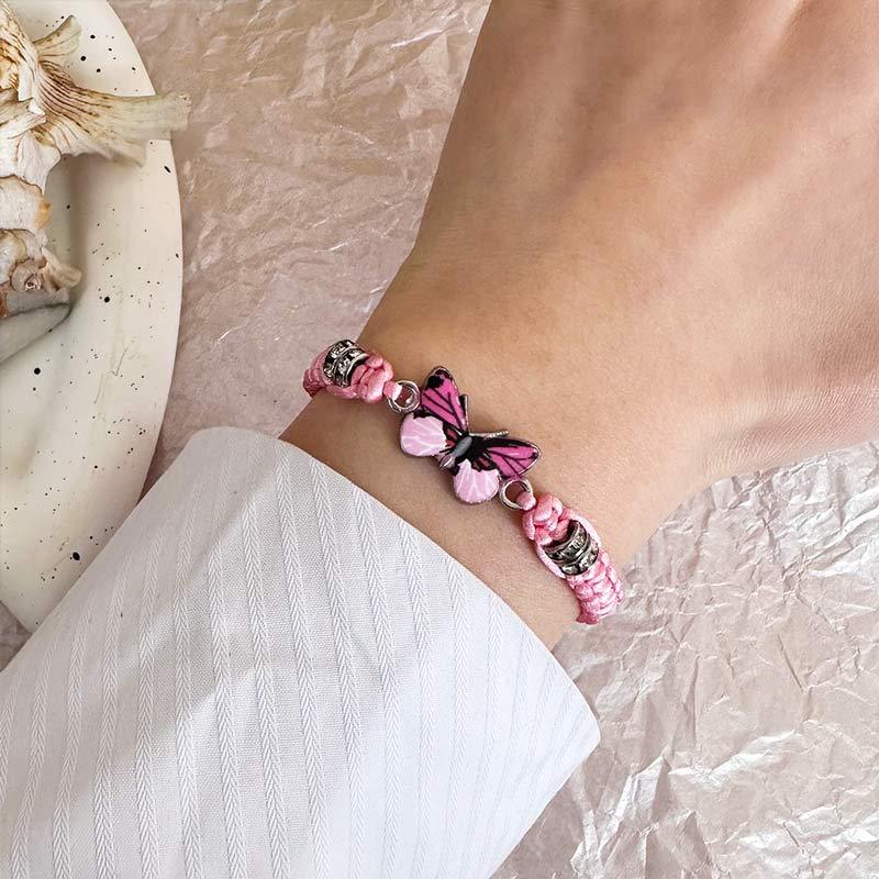 She Believed She Could So She Did Butterfly Bracelet