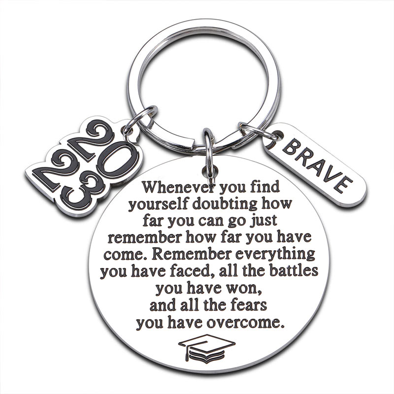 All The Fears You Have Overcome Keychain