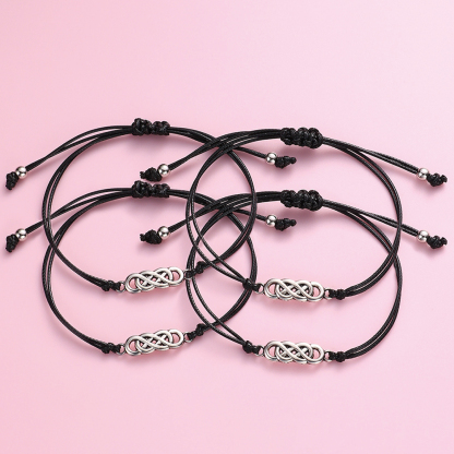 For Friend - To My Girl Gang Celtic Braided Bracelet