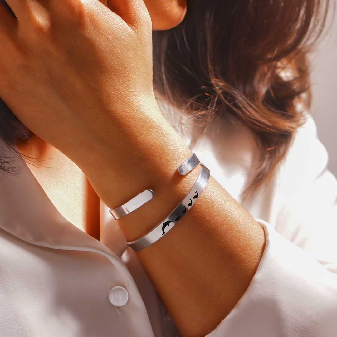 For Mom - Mama  Dolphin Bracelet