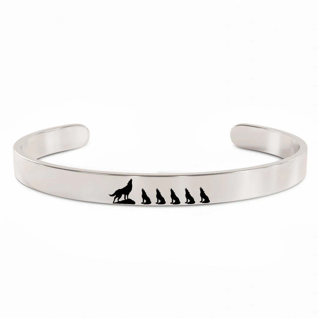 For Mom - Mama Wolf Bracelet