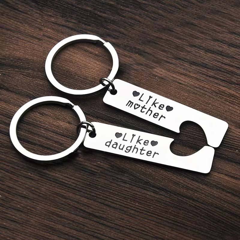 For MOM - Mother And Daughter Keychain-37bracelet