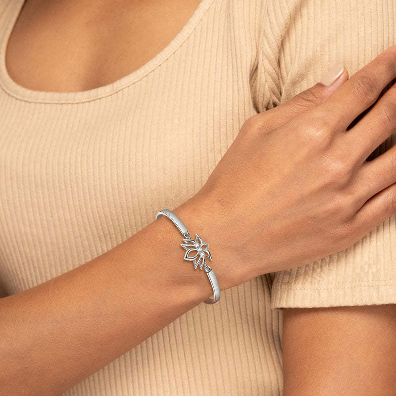 For Anyone - Breathe in Breathe out Move on Lotus Bracelet-37bracelet