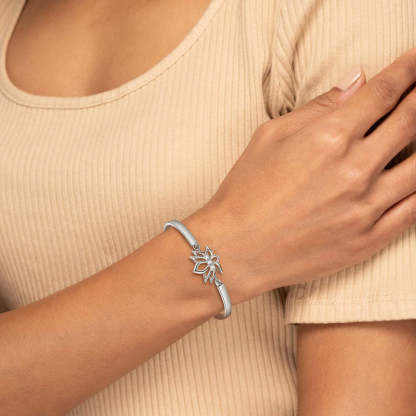 For Anyone - Breathe in  Breathe out Move on Lotus Bracelet-37bracelet