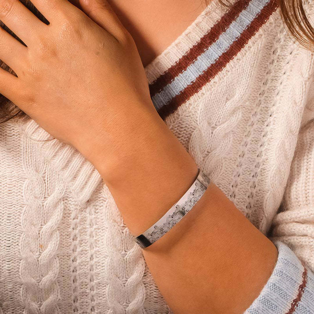 For Love - To My Smokin' Hot Babe Wave Bracelet