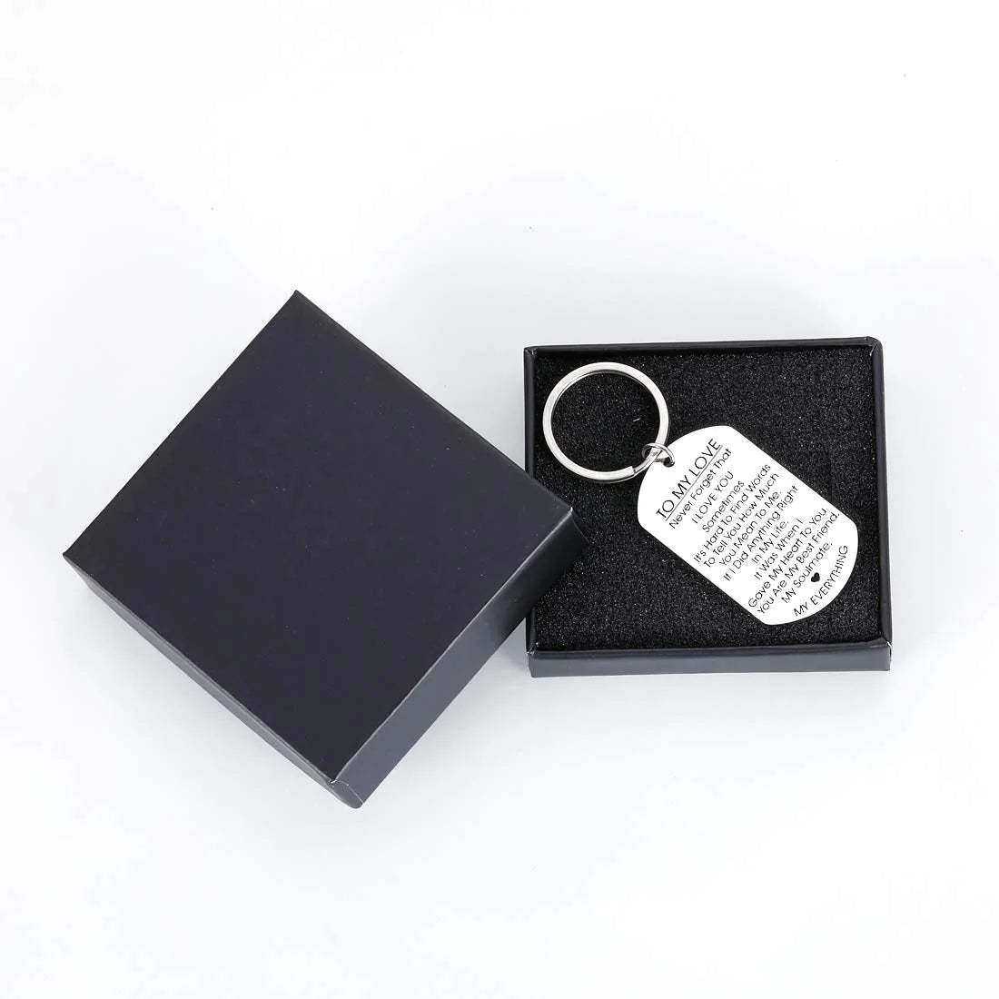 For Love - You Are My Best Friend, My Soulmate, MY EVERYTHING Couple Keychains