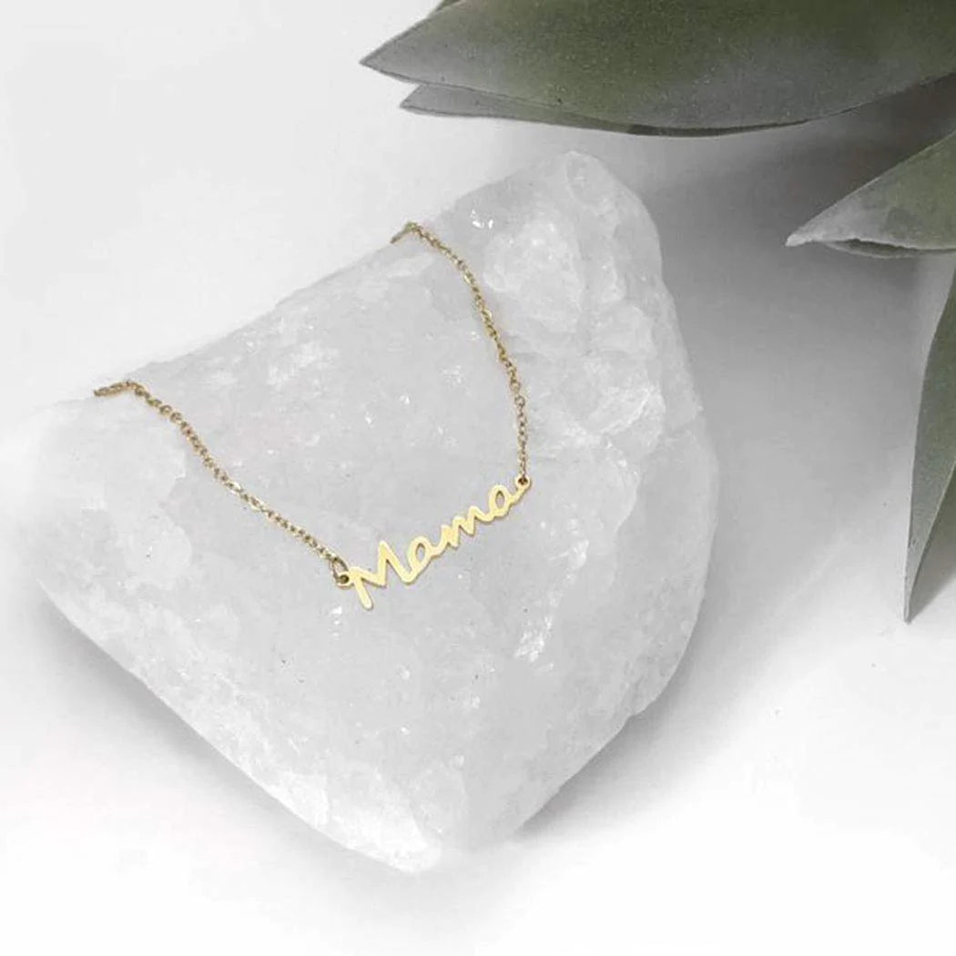For Mom - Mama Letter Necklace